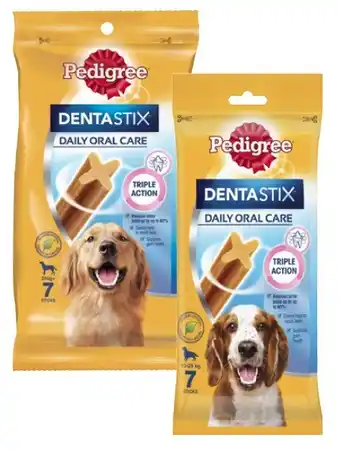 Coles Pedigree Dentastix 7 Pack offer
