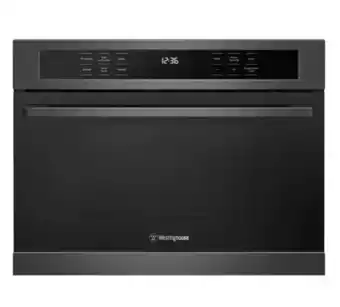 Westinghouse dark stainless combi microwave oven