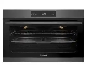 Designer Appliances Westinghouse 90cm dark stainless pyrolytic self-cleaning oven with airfry offer