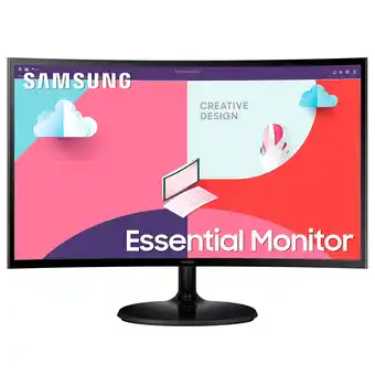 Samsung 27 Inch S36C Curved Monitor LS27C360EAEXXY offer at Costco