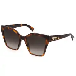 Costco Furla Sunglass SFU686 540752 Shiny Dark Havana offer