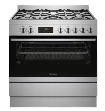 Designer Appliances Westinghouse 90cm dual fuel freestanding cooker offer