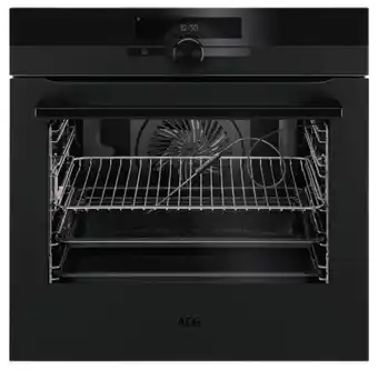 Designer Appliances Aeg 60cm sensecook pyroluxe self-cleaning oven offer