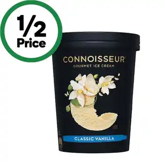 Woolworths Connoisseur Ice Cream 1 Litre – From the Freezer offer