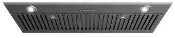 Designer Appliances Aeg 86cm integrated dark stainless rangehood offer