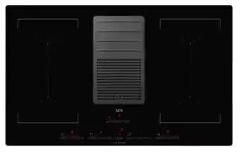 Designer Appliances Aeg 83cm induction cooktop with integrated ventilation offer