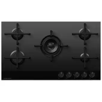 Fisher & paykel 90cm gas on glass cooktop