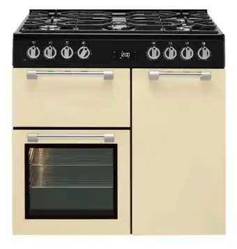 Designer Appliances Beko 90cm dual fuel freestanding heritage cooker - cream offer