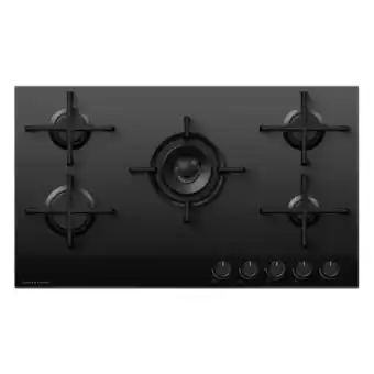 Designer Appliances Fisher & paykel 90cm gas on glass cooktop - lpg offer