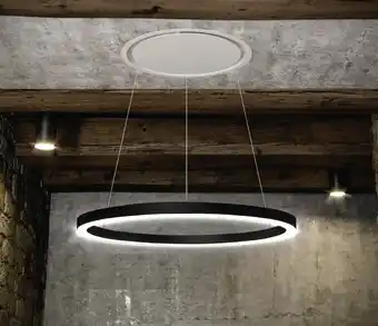 Designer Appliances Sirius 75cm halo pendant rangehood offer