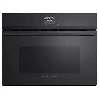 Designer Appliances Fisher & paykel 60cm black combination steam oven offer