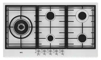 Aeg 90cm gas cooktop
