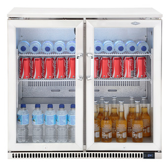Beefeater 190l double outdoor bar refrigerator