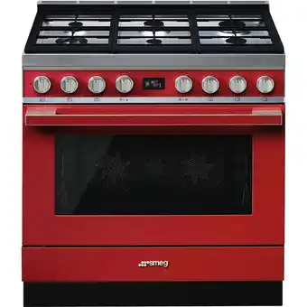 Spartan Electrical Smeg 90cm ‘portofino’ dual fuel pyrolytic freestanding cooker offer