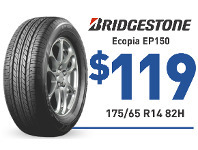 Bob Jane T-Marts Tyre - Bridgestone Ecopia EP150 offer