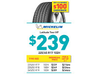 Bob Jane T-Marts Tyre - Michelin Latitude Tour HP offer