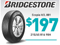 Bob Jane T-Marts Tyre - Bridgestone Ecopia H/L 001 offer