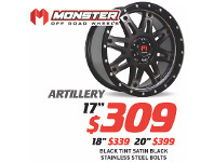 Bob Jane T-Marts 17" Wheel - Monster Artillery offer