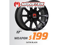 Bob Jane T-Marts 17" Wheel - Monster Weapon offer