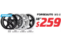 Bob Jane T-Marts 18" Wheel - Forgeauto WS-5 offer