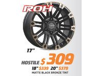 Bob Jane T-Marts 18" Wheel - ROH Hostile offer
