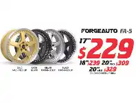 Bob Jane T-Marts 20x9.5" Wheel - Forgeauto FA-5 offer