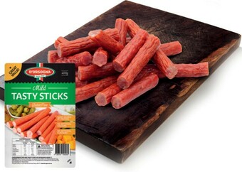IGA D’Orsogna Mild or Hot & Spicy Tasty Sticks 400g offer