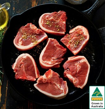 IGA Australian Lamb Midloin Chops offer