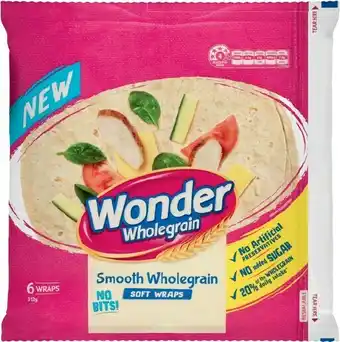 IGA Wonder Wraps 6 Pack Selected Varieties offer