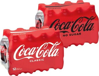 IGA Coca-Cola Classic or No Sugar 12x300mL offer