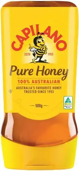 IGA Capilano Pure Honey Squeeze Pack 500g offer
