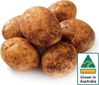 IGA Australian Brushed Potatoes 2kg Bag offer