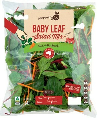 IGA Community Co Baby Leaf Salad Mix 300g offer
