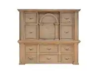 LivingStyles Valencia Mountain Ash Timber 12 Drawer Chest offer