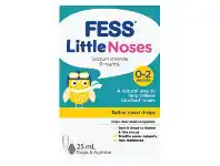 Good Price Pharmacy Fess Little Noses Saline Drops 25ml + Aspirator offer