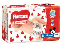 Huggies Essentials Size 6 Junior (16+kg) 40 Nappies