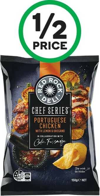 Woolworths Red Rock Deli Chef Series 150g offer