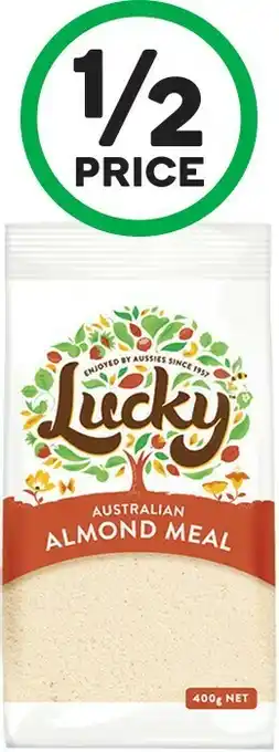 Woolworths Lucky Almond Meal 400g Varieties offer