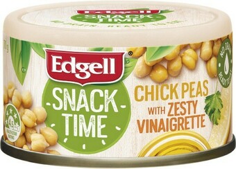 Edgell Snack Time Chickpeas with Zesty Vinaigrette 70g