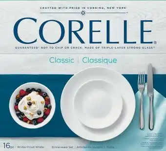Corelle Dinnerware Set Pk 16