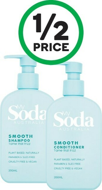 Woolworths My Soda Shampoo or Conditioner 350ml offer