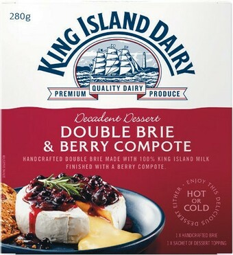 Woolworths King Island Desserts 280g offer
