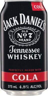 Woolworths Jack Daniel’s Whiskey & Cola Cans 10x375ml offer
