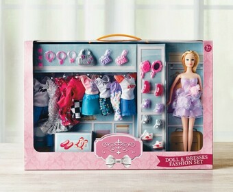 Woolworths Fashion Doll & Dress Set offer