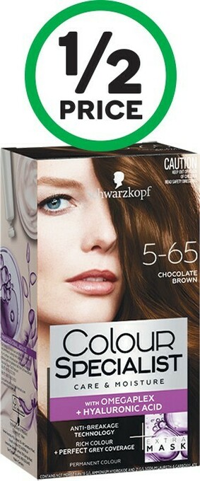 Woolworths Schwarzkopf Colour Specialist Hair Colour offer