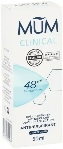Mum Roll On Clinical Deodorant 50ml