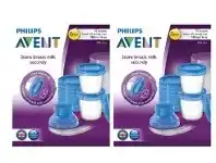 Avent Breastmilk Storage Containers with Lids 180ml 10 Pack