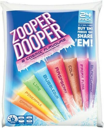 Coles Zooper Dooper 24 Pack offer