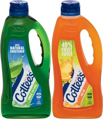 Coles Cottee’s Cordial 1 Litre offer