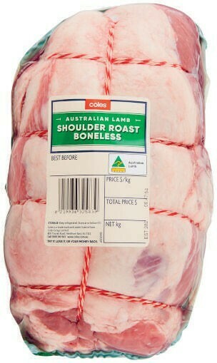 Coles Coles Australian Lamb Boneless Shoulder Roast offer